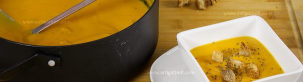 Supë karota kremoze dhe e shijshme
